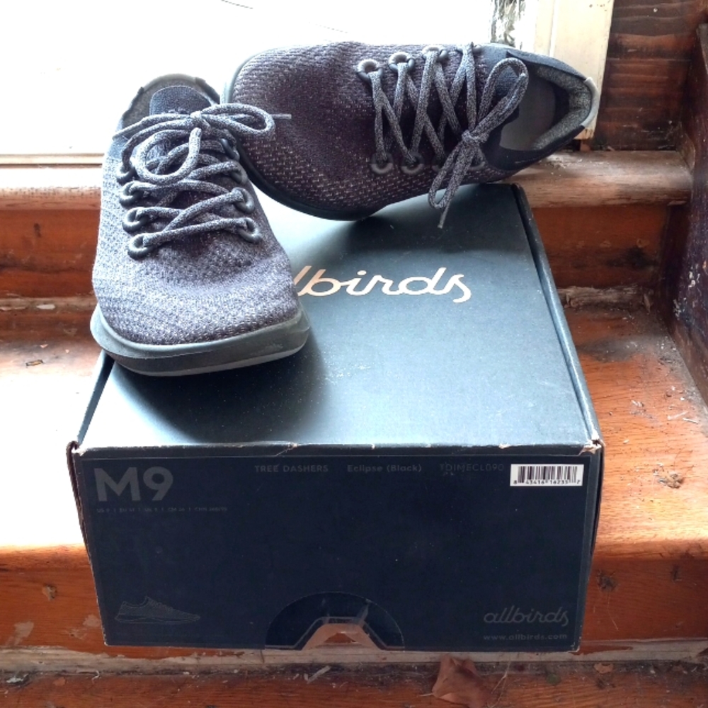 NWB Allbirds Tree Dasher Eclipse (Black) M9